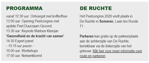 Programma Peelcongres 111738666995